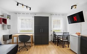 Moderne Einraumwohnung in Leipzig mit Netflix Zugang